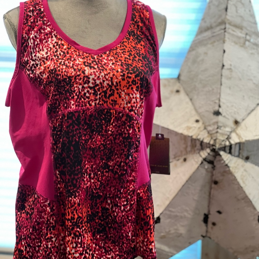 Drytek Sports Shirt Mulit Color Pink and Black